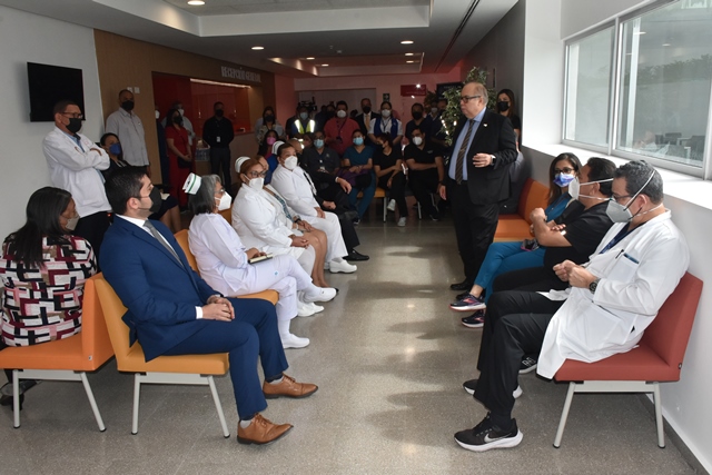 Dr. Lau Cortés: está por iniciar el traslado de los pacientes