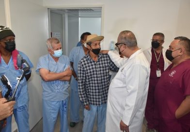 “La atención es maravillosa” en la Ciudad de la Salud, Sr. Clarke paciente del  ICT