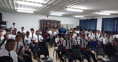 Estudiantes graduandos del IPTIA se capacitan en riesgo laboral