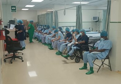 Continuó este sábado la jornada extraordinaria en La Chorrera: Realizan nuevas cirugías de cataratas